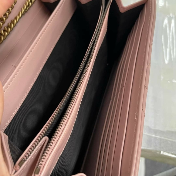 100% Authentic Gucci GG Marmont WOC Leather Shoulder Bag - Picture 11 of 14